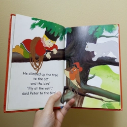 ‎[Ngoại văn]  Peter And The Wolf, Pinocchio Truyện tranh Luyện đọc Tiếng Anh Trẻ em 548877