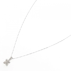 K18WG Hoa Kim Cương Dây Chuyền 0.30CT - Hàng hiệu Chính hãng 859355