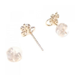 K18PG Bông tai hoa kim cương - Hàng hiệu Authentic 865389