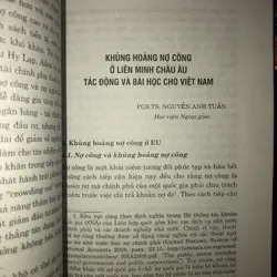 Nợ công Việt Nam nhìn từ kinh nghiệm châu Âu  722976