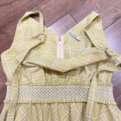 ÁO KIỂU KẺ CARO UPTOSECONDS SIZE S 509317