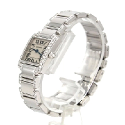 Cartier Tank Française SM WG/D･Bracelet Half D WE1002SC WG Quartz - Hàng hiệu Chính hãng 875412