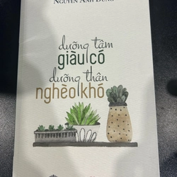 Sách Dưỡng Tâm Giàu Có Dưỡng Thân Nghèo Khó 271293