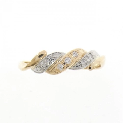 Nhẫn kim cương K18YG/PT900 0.06CT - Hàng hiệu Authentic 850794
