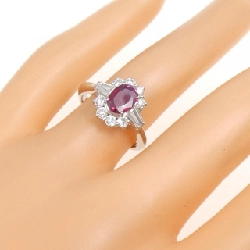 Nhẫn Ruby PT900 0.57CT - Hàng hiệu Chính hãng 851514
