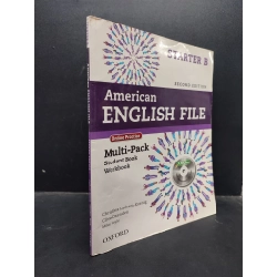 American English File Second Edition - Starter B Oxford mới 80% bẩn tróc bìa nhẹ HCM0805 ngoại ngữ