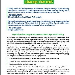 LÃNH ĐẠO TỈNH THỨC- SÁCH XỊN MỚI 99% 5354