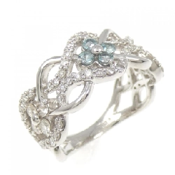 Nhẫn Alexandrite Hoa PT900 - Hàng hiệu Authentic