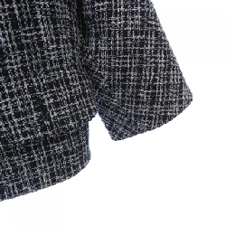 【Mã giảm giá】Áo khoác không cổ CHANEL 636640