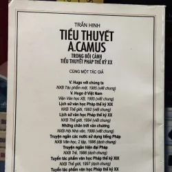 Tiểu thuyết Camus - Trần Hinh 751002