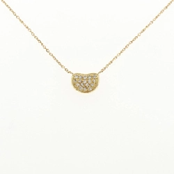 K18YG Dây chuyền kim cương 0.15CT - Hàng hiệu Authentic