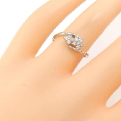 【新品】Nhẫn kim cương hoa PT 0.20CT 672511