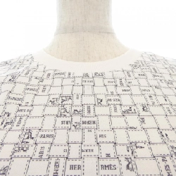 HERMES BOLDUC AU CARRE T-shirt - Hàng hiệu Authentic 818454