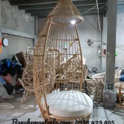 Ghế mây tổ chim decor trang trí 696871