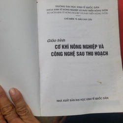 Giáo trình cơ khí nông nghiệp và công nghệ sau thu hoạch  541906