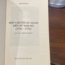 MỘT CHUYẾN DU HÀNH ĐẾN XỨ NAM HÀ (1792 - 1793), J.BARROW 499766