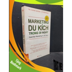 (TẶNG BOOKMARK) Marketing du kích trong 30 ngày Jay Conrad Levinson AI Lautenslager 2014 mới 70% rách bìa ố RBK1105 Marketing