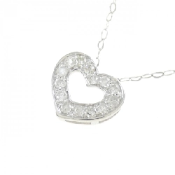 K18WG Dây chuyền kim cương hình trái tim 0.30CT - Hàng hiệu Chính hãng 861347