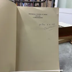 HISTORICAL STUDIES IN JAPAN 1978-1982 A BIBLIOGRAPHY 688168