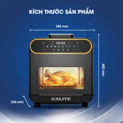 Nồi chiên hơi nước KALITE STEAM PRO 15L chính hãng mới 100% 572289