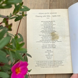 TẬP THƠ: THƯƠNG NHỚ LẮM NGÀY XƯA - ĐẶNG QUỐC KHÁNH 549257