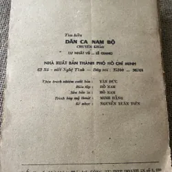 Tìm hiểu dân ca Nam bộ chuyên khảo của Lưu nhất vũ - Lê Giang  796176