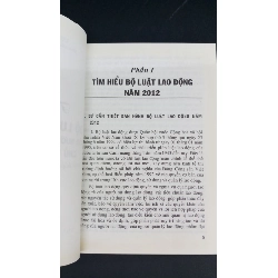 Bộ luật lao động của nước Cộng hòa Xã hội Chủ nghĩa Việt Nam mới 80% ố bẩn bìa 2012 HCM2811 GIÁO TRÌNH, CHUYÊN MÔN 918490