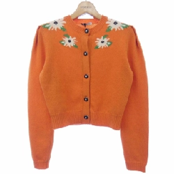 【Mã giảm giá】Miu Miu MIU MIU Áo khoác cardigan