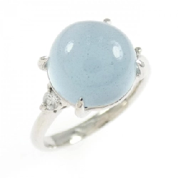 Nhẫn Aquamarine K18WG 3.965CT