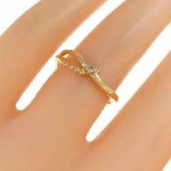 Nhẫn kim cương K18YG 671476