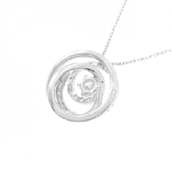 Dây chuyền kim cương 18KWG/K18WG 0.50CT - Hàng hiệu Authentic 860633