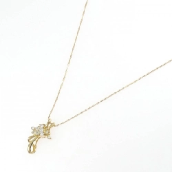 K18YG Dây chuyền kim cương - Hàng hiệu Authentic 860265