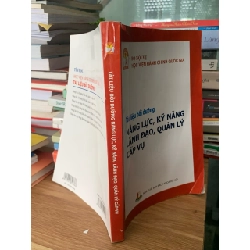 Năng lực quản lý kĩ năng lãnh đạo quản lý cấp vụ -NXB Bách khoa HN 728029