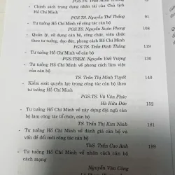 SÁCH TƯ TƯỞNG HỒ CHÍ MINH VỀ CÁN BỘ 700681