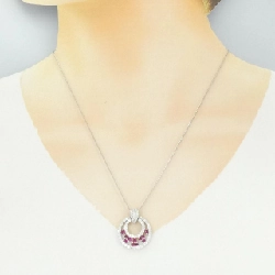 Dây chuyền ruby PT900/PT850 0.67CT - Hàng hiệu Authentic 863153