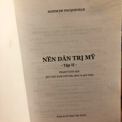 NỀN DÂN TRỊ MỸ - Tocqueville 472258