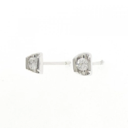 Bông tai kim cương 750WG 0.20CT - Hàng hiệu Authentic 862246