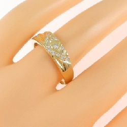 Nhẫn kim cương 750YG - Hàng hiệu Authentic 850519