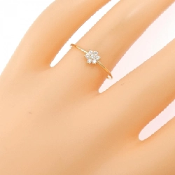 Nhẫn kim cương hoa K18YG 0.10CT - Hàng hiệu Authentic 851074