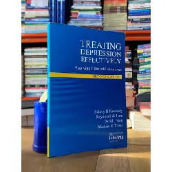 Treating Depression Effectively - Sidney H Kennedy 562614