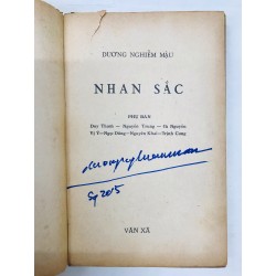 Nhan Sắc - Dương Nghiễm Mậu ( có chữ ký tác giả ) 127676