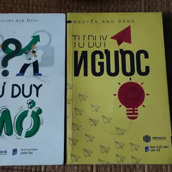 Combo 2 quyển Tư duy ngược và Tư duy mở của Nguyễn Anh Dũng  1057012