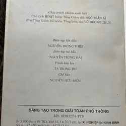 Sáng tạo trong giải Toán phổ thông  603183