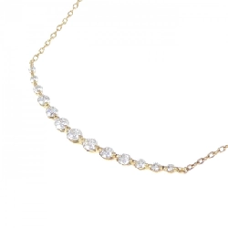 K18YG Dây chuyền kim cương 0.35CT - Hàng hiệu Chính hãng 860625