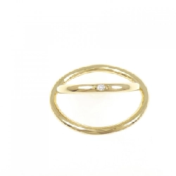 Nhẫn kim cương K18YG 0.01CT - Hàng hiệu Authentic 855411