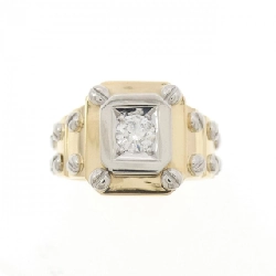 Nhẫn kim cương K18YG/PT900 0.311CT - Hàng hiệu Chính hãng 848334