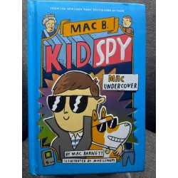 Mac B Kid Spy Mac undercover mới 90% truyện tranh màu ngoại văn và thiếu nhi Mac Barnett HPB1505