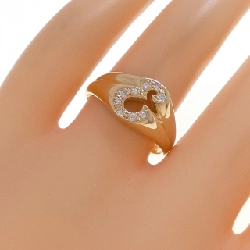 Nhẫn kim cương K18YG 0.09CT - Hàng hiệu Chính hãng 851045