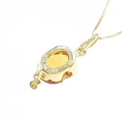 K18YG Mặt dây chuyền Citrine 3.43CT - Hàng hiệu Chính hãng 861656