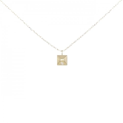 K18YG Dây chuyền kim cương 0.01CT - Hàng hiệu Chính hãng